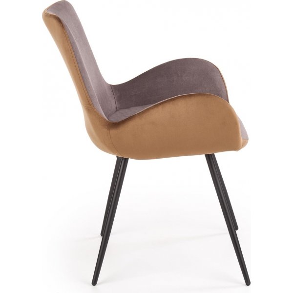 Cadeira matstol 392 - Grå/brun Cadeira matstol 392 - Grå/brun