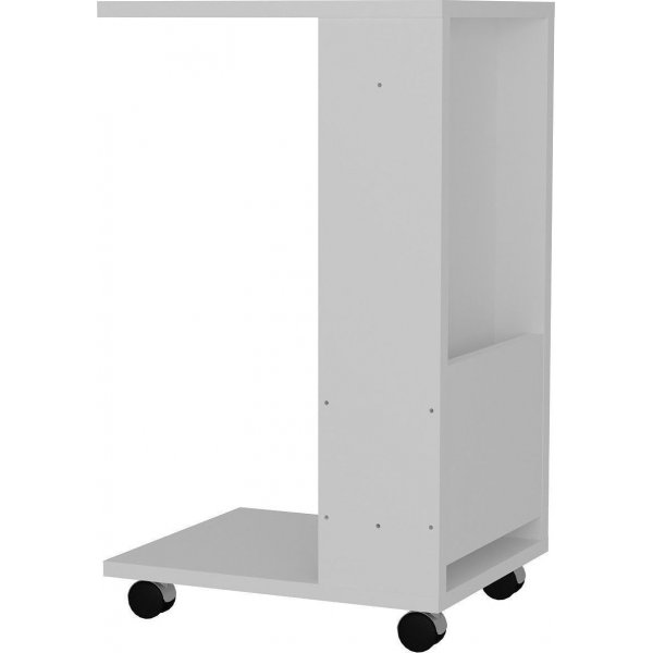 Afitab sidobord 42 x Djup: 29,5 cm - Vit Afitab sidobord 42 x Djup: 29,5 cm - Vit