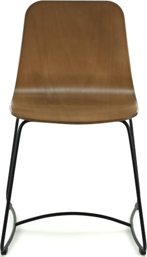 Chaise de salle  manger Hips avec base en mtal - Couleur de sige en option