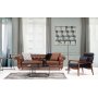 Costa 3-sits soffa - Brun