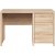 Filippa skrivbord 120x65 cm -  Ljus ek