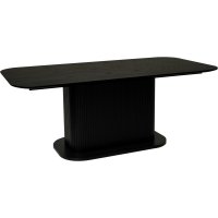 Corbin matbord 200 cm - Svart askfanér Corbin matbord 200 cm - Svart askfanér
