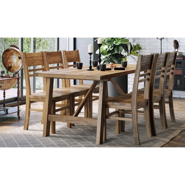 Woodforge stoel van gerecycled hout Woodforge stoel van gerecycled hout