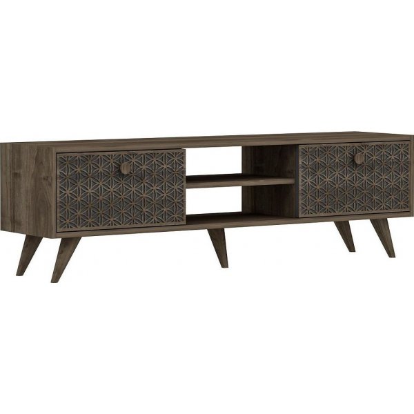 Banc média new york - Noyer/anthracite Banc média new york - Noyer/anthracite