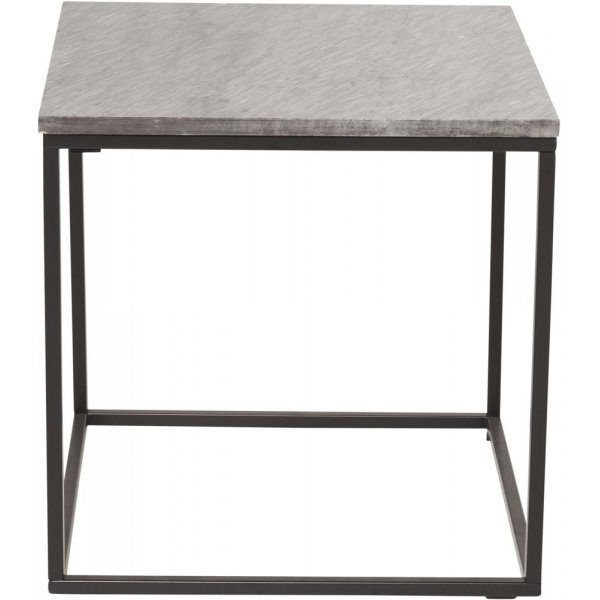 Kvarnbacken sidobord 50 x 50 cm - Svart/gr�