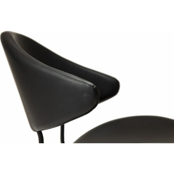 Chaise Napoléon - PU noir Chaise Napoléon - PU noir