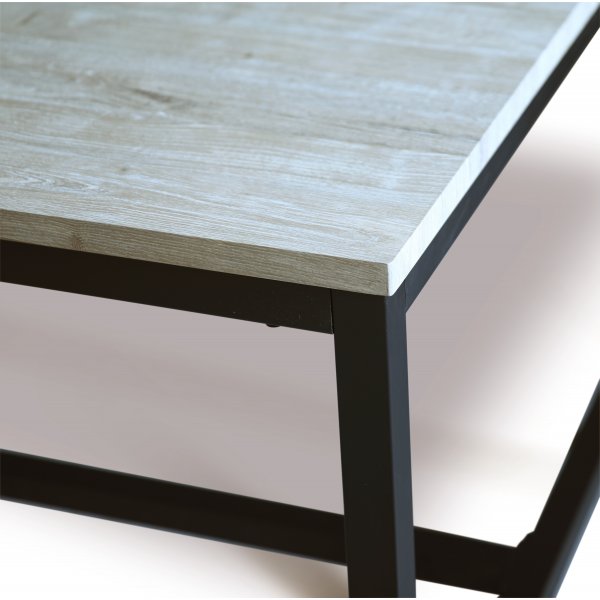 Table  manger Texas blanchie  la chaux 180 x 90 cm