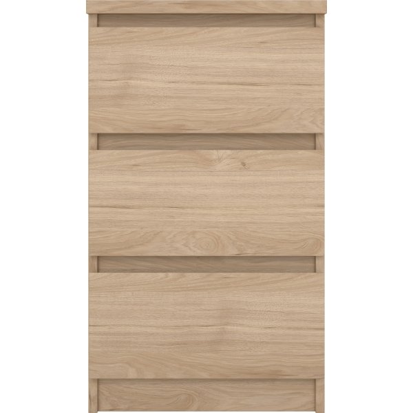 Naia smal dressoir met 3 laden - Hickory Naia smal dressoir met 3 laden - Hickory