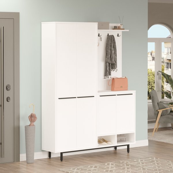 Oasis hallmöbel - Vit Oasis hallmöbel - Vit