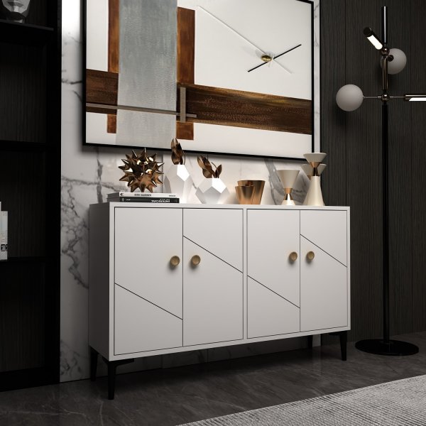 Buffet Myria - Blanc