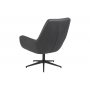 Basildon svngstol - Svart (Microfiber)