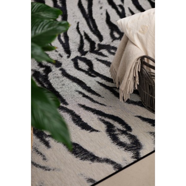 Domani Tiger flatvvd matta Silver