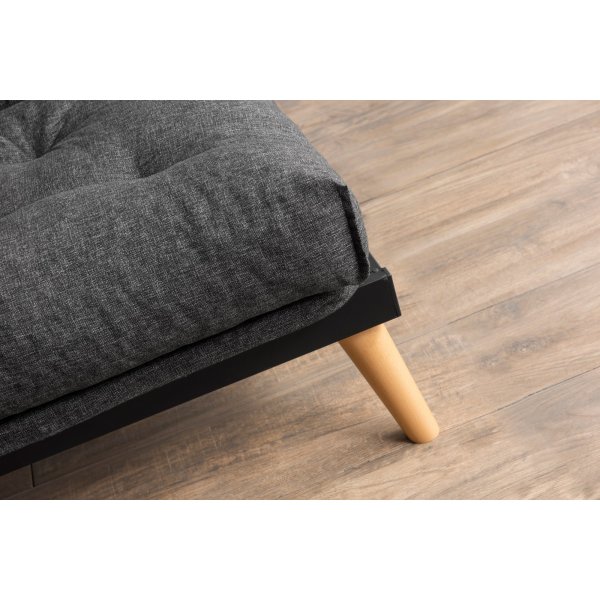 Bäddsoffa Saki - Mörkgrå Bäddsoffa Saki - Mörkgrå