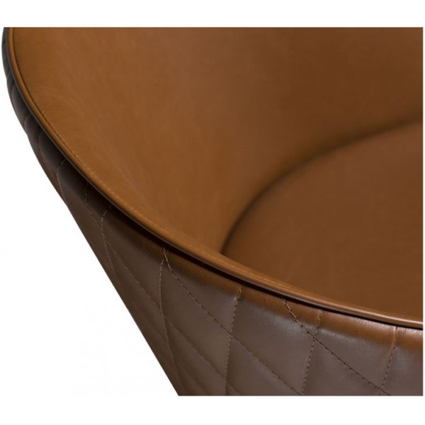 Dual karmstol - Vintage ljusbrun Dual karmstol - Vintage ljusbrun