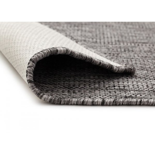 Flatvävd matta Sandby Stjärna - Grå/svart Flatvävd matta Sandby Stjärna - Grå/svart