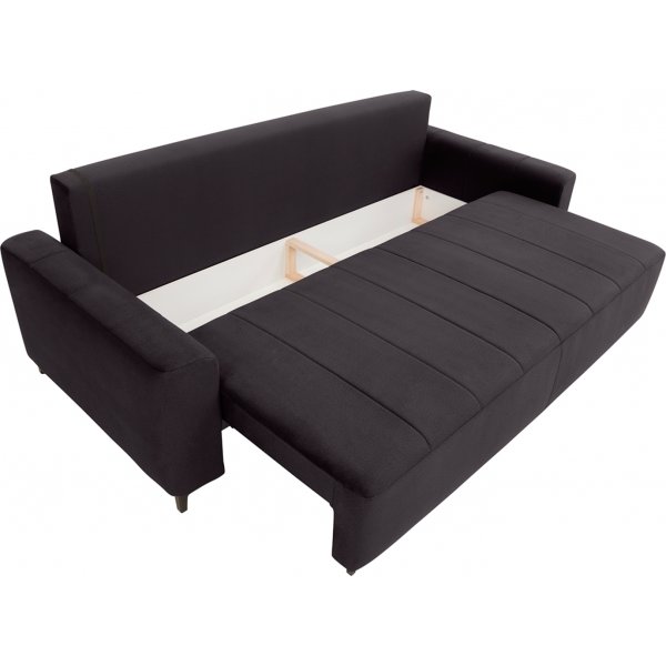 Canapé-lit 3 places Kamari - Anthracite Canapé-lit 3 places Kamari - Anthracite