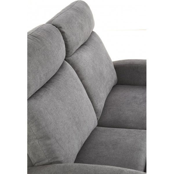 Canapé inclinable 2 places Anslo - Gris Canapé inclinable 2 places Anslo - Gris