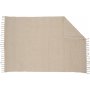 Loke matta - Vit/beige
