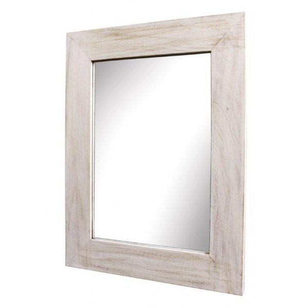 Spegel flat - Vit 72x92 cm