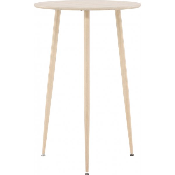 Plaza barbord Ø70 cm - Whitewash Plaza barbord Ø70 cm - Whitewash