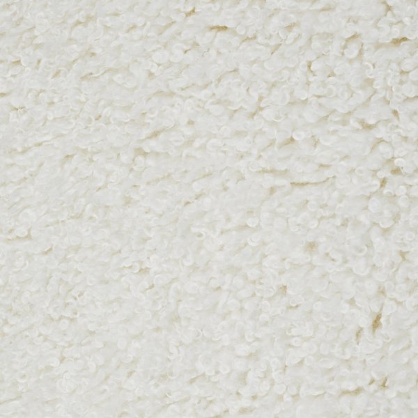 Coussin dcoratif Wooly Ivoire - 45 x 45 cm