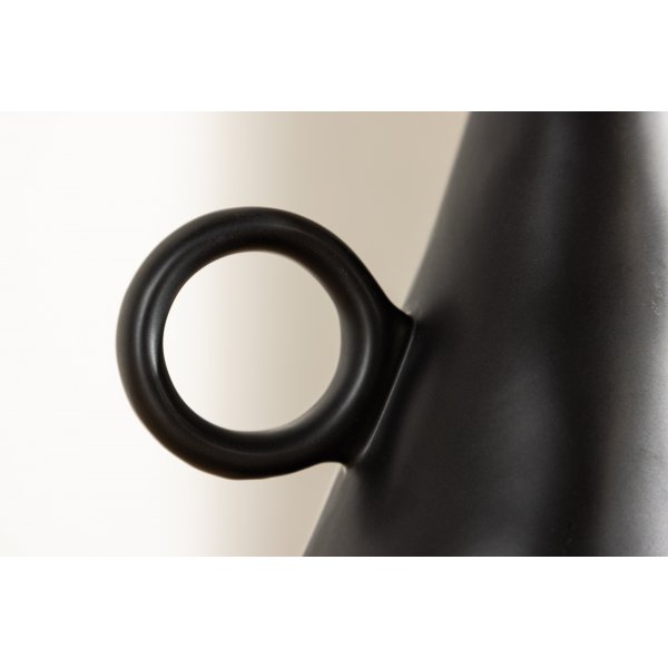 Vase Ovy - Noir