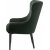 Fauteuil Baldor Lounge en velours vert