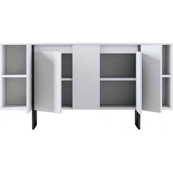 Lux skänk Vit/svart Lux skänk Vit/svart