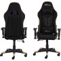 Alpha gamingstol - Svart/guld