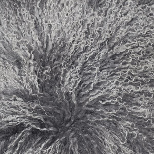 Shansi kussenhoes Grijs zilver blad - 40 x 40 cm