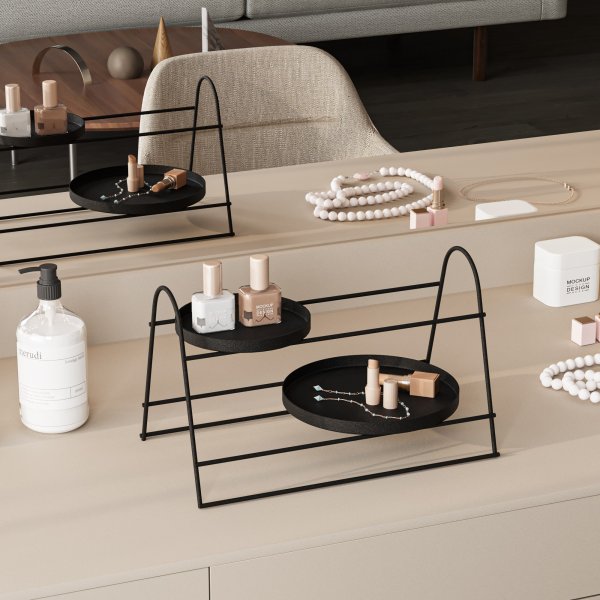 Assiette dcorative Plato 13 - Noir