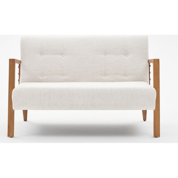 Kemer 2-sits soffa - Cream Kemer 2-sits soffa - Cream