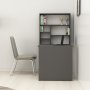 Sedir hrnskrivbord 59x90 cm - Antracit