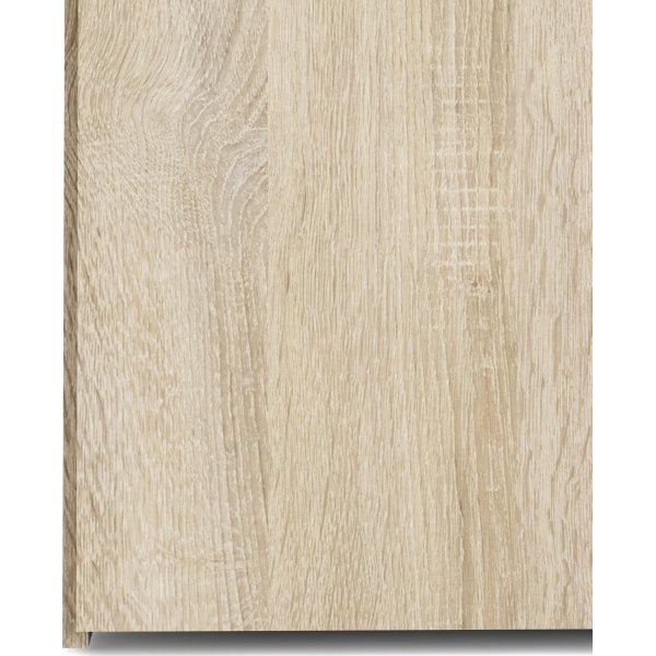 Armoire Space avec 3 portes et 3 tiroirs - Chêne Armoire Space avec 3 portes et 3 tiroirs - Chêne