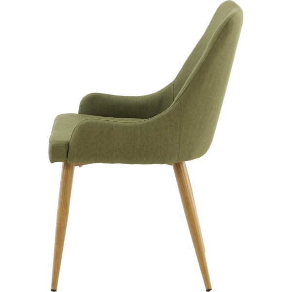 Paradis matstol - Grön/ek Paradis matstol - Grön/ek