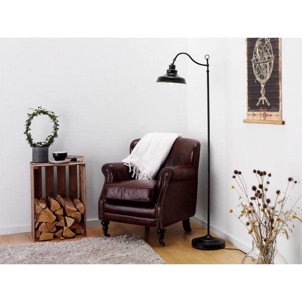New Haven golvlampa - Svart/guld New Haven golvlampa - Svart/guld