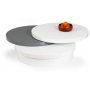 Miracle soffbord 80 cm - Vit/Gr (Hgglans)