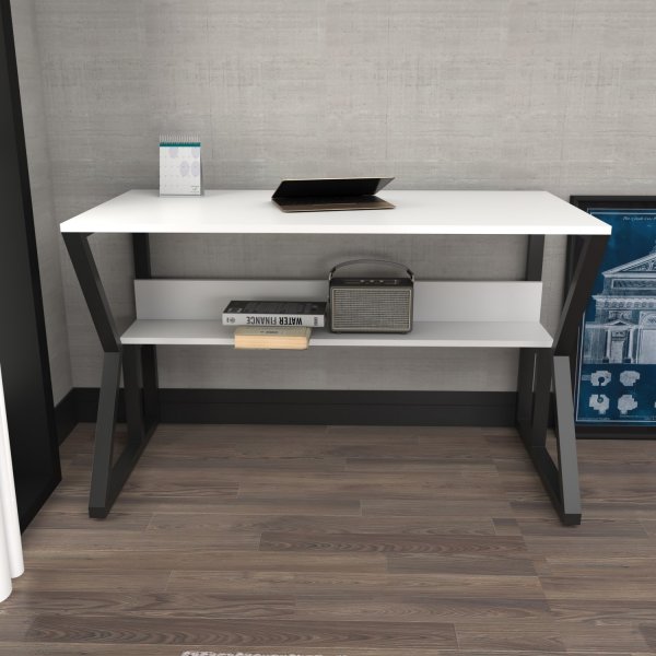 Bureau Wake Noir/blanc - 120 x 60 cm Bureau Wake Noir/blanc - 120 x 60 cm