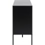 Seaford sknk 120 cm - Svart/ek