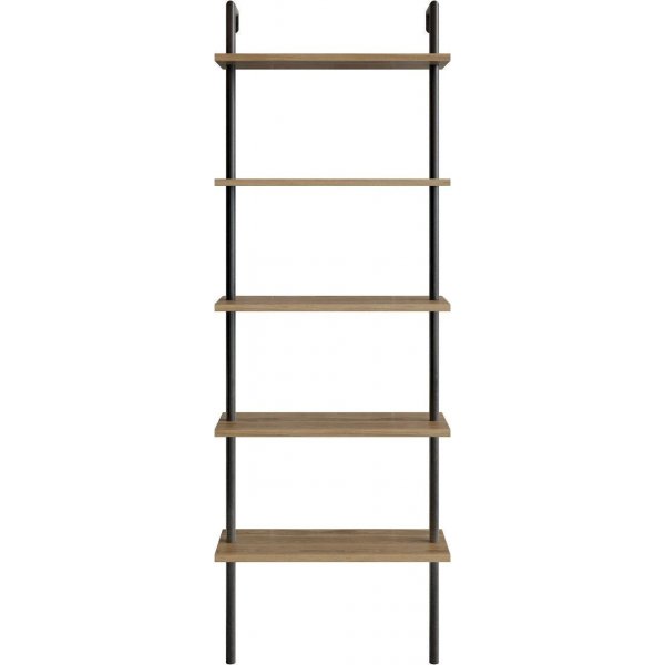 Bibliothque Paula - Noyer/noir