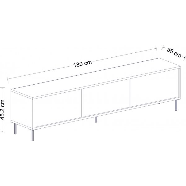 Banc multimédia Emmi - Anthracite Banc multimédia Emmi - Anthracite