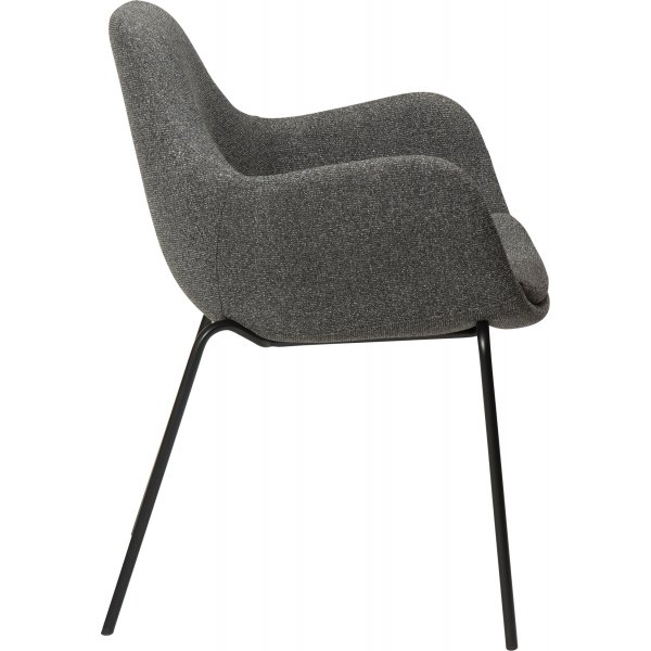 Fauteuil Zimmer - Boucle grise