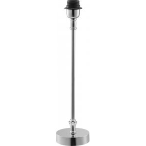 Pied de lampe Liam - Chrome - 46 cm