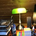 Kundbild Bankers Bordslampa - 42 Oxide/Grön