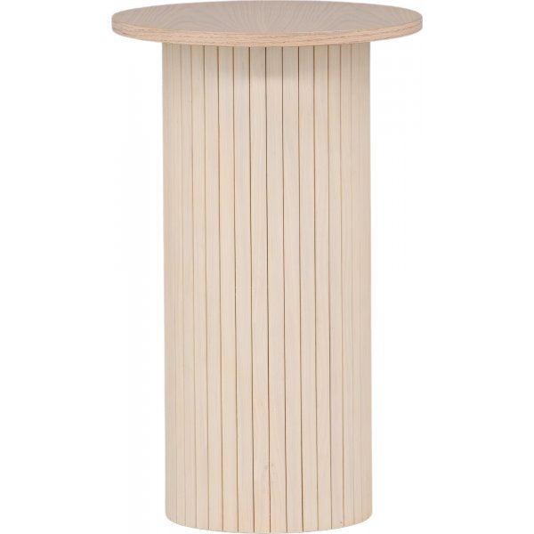 Bianca sidobord Ø40 cm - Whitewash Bianca sidobord Ø40 cm - Whitewash