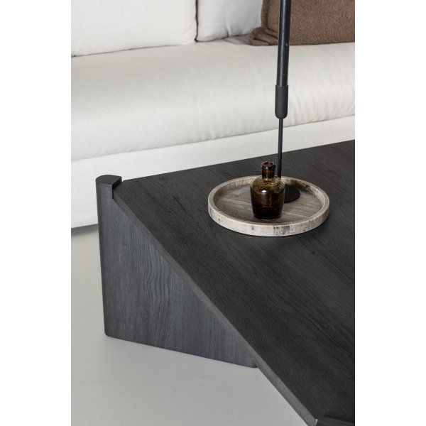 Table basse Rogaland 100 x 100 cm - Noir Table basse Rogaland 100 x 100 cm - Noir