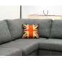 Union Jack prydnadskudde - Old