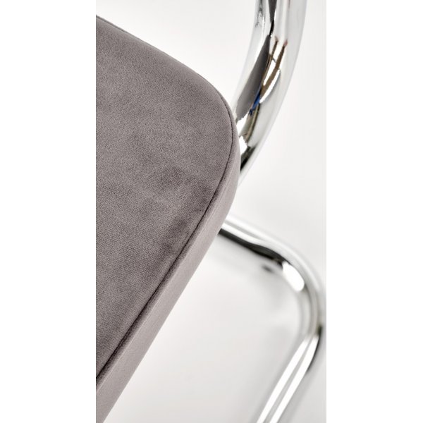 Chaise de salle à manger Cadeira 504 - Noir/gris Chaise de salle à manger Cadeira 504 - Noir/gris