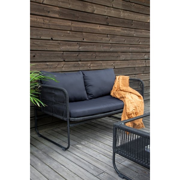 Groupe de canapés Utah - Noir Groupe de canapés Utah - Noir