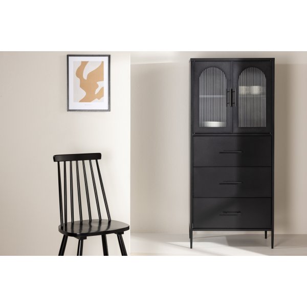 La paz vitrinskåp - Svart La paz vitrinskåp - Svart